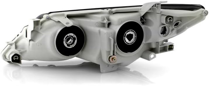 Projector Black/Smoke Headlights Headlamps Compatible with 2012-2014 Toyota Camry