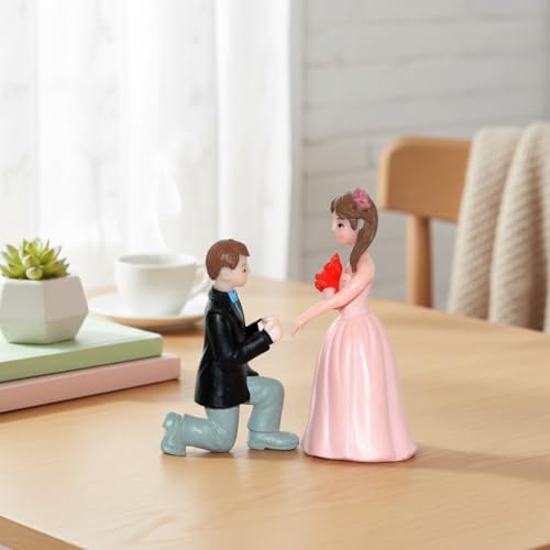 Image of CraftVatika Valentine Gift for Girlfriend Boyfriend, Husband Wife, Valentine Love Couple Romantic Miniature Statue Showpiece, Birthday Gift Propose Day Gift for Woman
