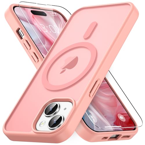 Coque iPhone 15 antichoc rose pour protéger votre téléphone en voyage