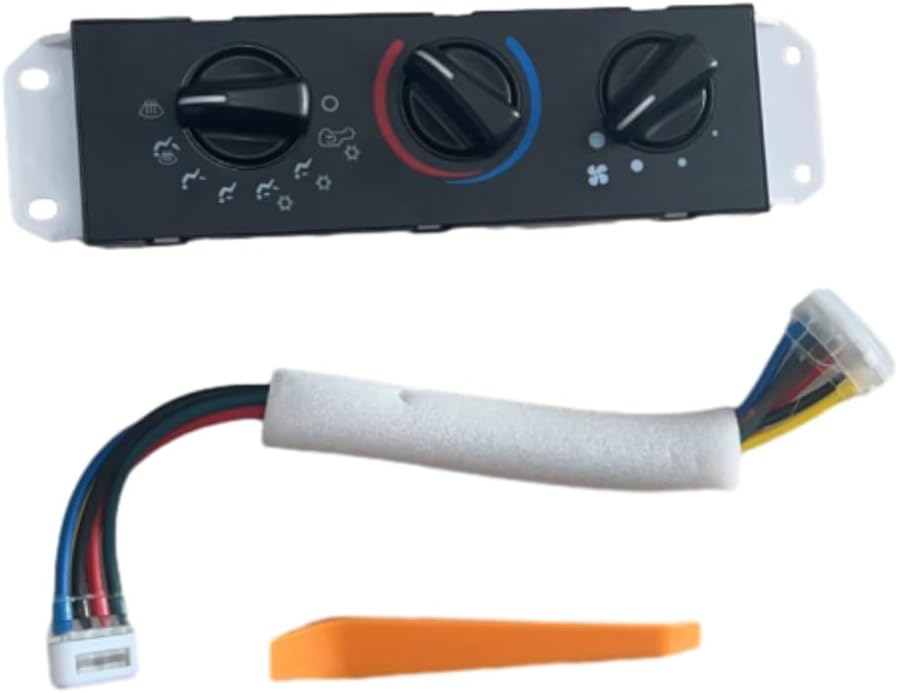 MACHSWON Climate Control Module, 1pc A/C Air Conditioning Control Module Replacement, Compatible with Jeep Wrangler Rubicon, SE, Sport, Unlimited Rubicon, 4.0L L6 Gas 2005-2006