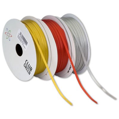 Club Green Doppio Nastro di Raso, Oro Antico, 3 mm...