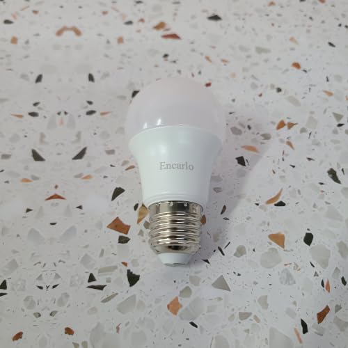 Encarlo LED Light Bulbs, Energy Saving Frosted White LED Lamp Bulb,...
