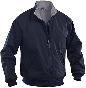 Giubbino In Nylon Con Interno In Pile - Blu, M : Amazon.it