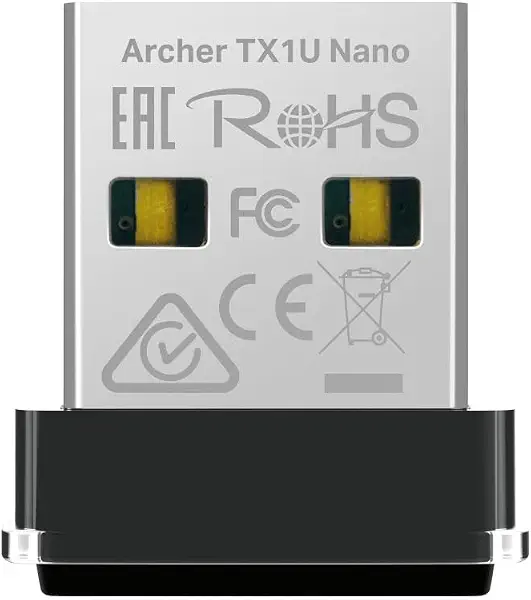 سعر ومواصفات محول واي فاي 6 USB ارتشر TX1U نانو AX300 ميجابت في الثانية بخاصية التوصيل والتشغيل يدعم لينكس وويندوز (11/10/7) ومحول واي فاي 6 USB من تي بي-لينك (B0DQXPQSXM) على Amazon EG