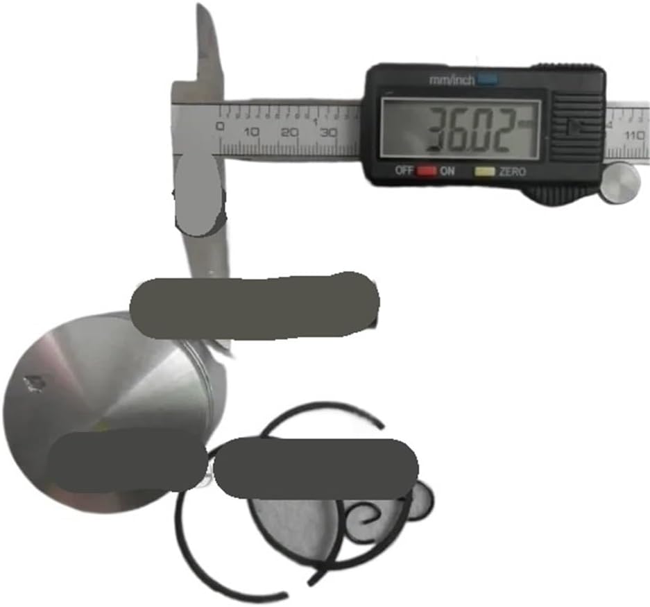 2 X TL52 Piston Assy 44MM for TB52 TU52 Cylinder KOLBEN Ring PIN Clip KIT 2T 52CC Auger Trimmer Edger BRUSTHCUTTER