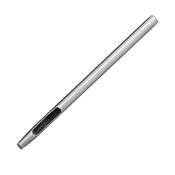 Auniwaig Leather Hole Punch, Oval Shape Hollow Punch Tool, Leather Craft Stitching Punch, 2x3mm, Leather Punch for Leather Watch Band, Leather, Gasket Belt, Fabric, Canvas Paper Plastics