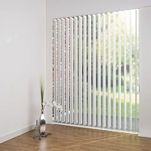 ourdeco® Komplett-Vertikalanlage/Breite: 180 cm/Höhe: 180 cm/Farbe: hellgrau/Lamellenbreite 127 mm/in der Höhe kürzbar/Decken- oder Wandmontage/lichtdurchlässig ourdeco® Komplett-Vertikalanlage/Breite: 180 cm/Höhe: 180 cm/Farbe: hellgrau/Lamellenbreite 127 mm/in der Höhe kürzbar/Decken- oder Wandmontage/lichtdurchlässig
