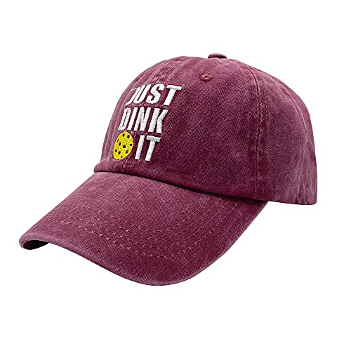 Nvjui Jufopl Embroidered Pickleball Hat, Pickleball Gifts Accessories, Pickle Ball Hats, Baseball Cap For Men And Women #TOP1