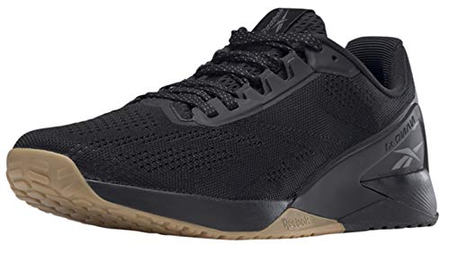 Reebok Mens Nano X1 Cross Trainer, Black/Night Black/Rubber Gum, 7