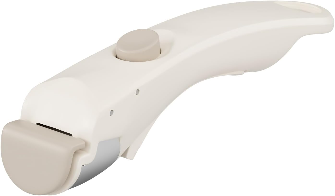 MOKIKA Removable Handle White, Detachable Handles Cookware, Universal Pots and Pans Handle Replacement, Removable Pan Gripper Suitable for All Cookware