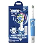 Oral-B Pro 100 Floss Action Clean Electric Toothbrush, Blue
