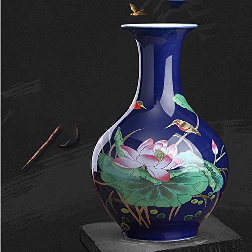 Vase en céramique rétro stable de 8.6 pouces pour sublimer une table vide - 5