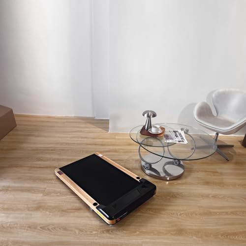 Image of Compact Electric Treadmill for Home, Space-Saving Folding Design, Portable 380 lbs Weight Capacity
