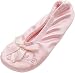 Isotoner Satin Pearl Ballerina Girl's Slippers Pink X-Small 9-10