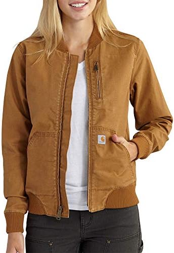 Carhartt womens Crawford Bomber Jacket Outerwear