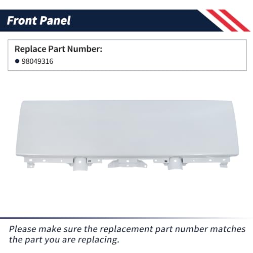 Promrmr Front Panel Compatible with Isuzu NPR/NQR/NRR 2008 2009 2010 2011 2012 2013 2014 2015 2016 2017 2018 2019 2020 2021 2022 2023 Replace 98049316 Steel White by Promrmr - Used condition - Image 3