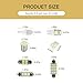Neferta 42 PCS Car Interior LED Light Combination Set, T10 31 mm 36 mm 41 mm Reading Light License Plate Light, Wide Angle Super Bright Lighting Plug and Play Bulb, Universal for Cars (White)