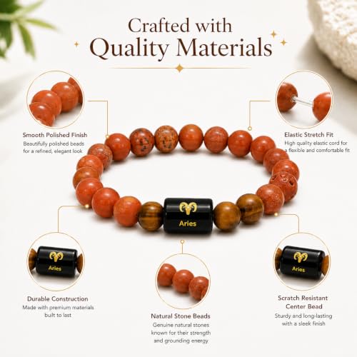 Image of Zodiac Crystal Bracelet for Men & Women