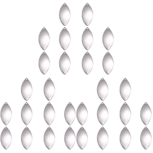 Décorations suspendues et bijoux fait main avec ces pendentifs acier inoxydable