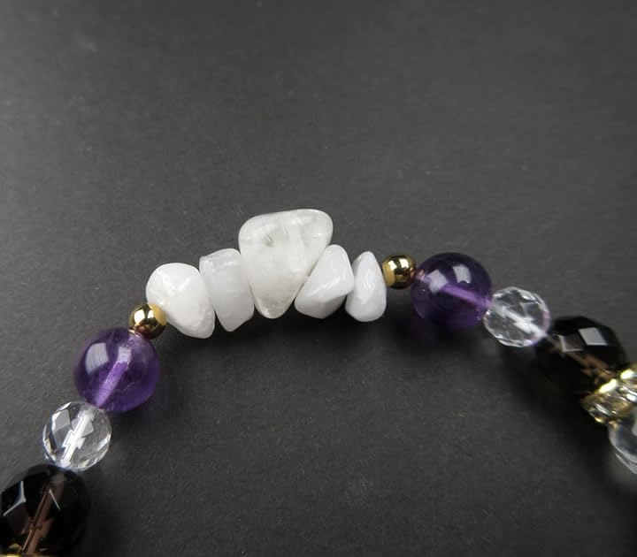 ロシア産フェナカイト8mm 虹あり アゾゼオアゼツライト H&E社 カット