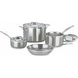 Cuisinart MultiClad Pro Stainless-Steel Cookware 7-Piece Cookware Set