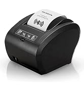 MUNBYN Imprimante De Reçus Thermique USB 80mm POS Ethernet - Coupe Automatique Pour Commerce