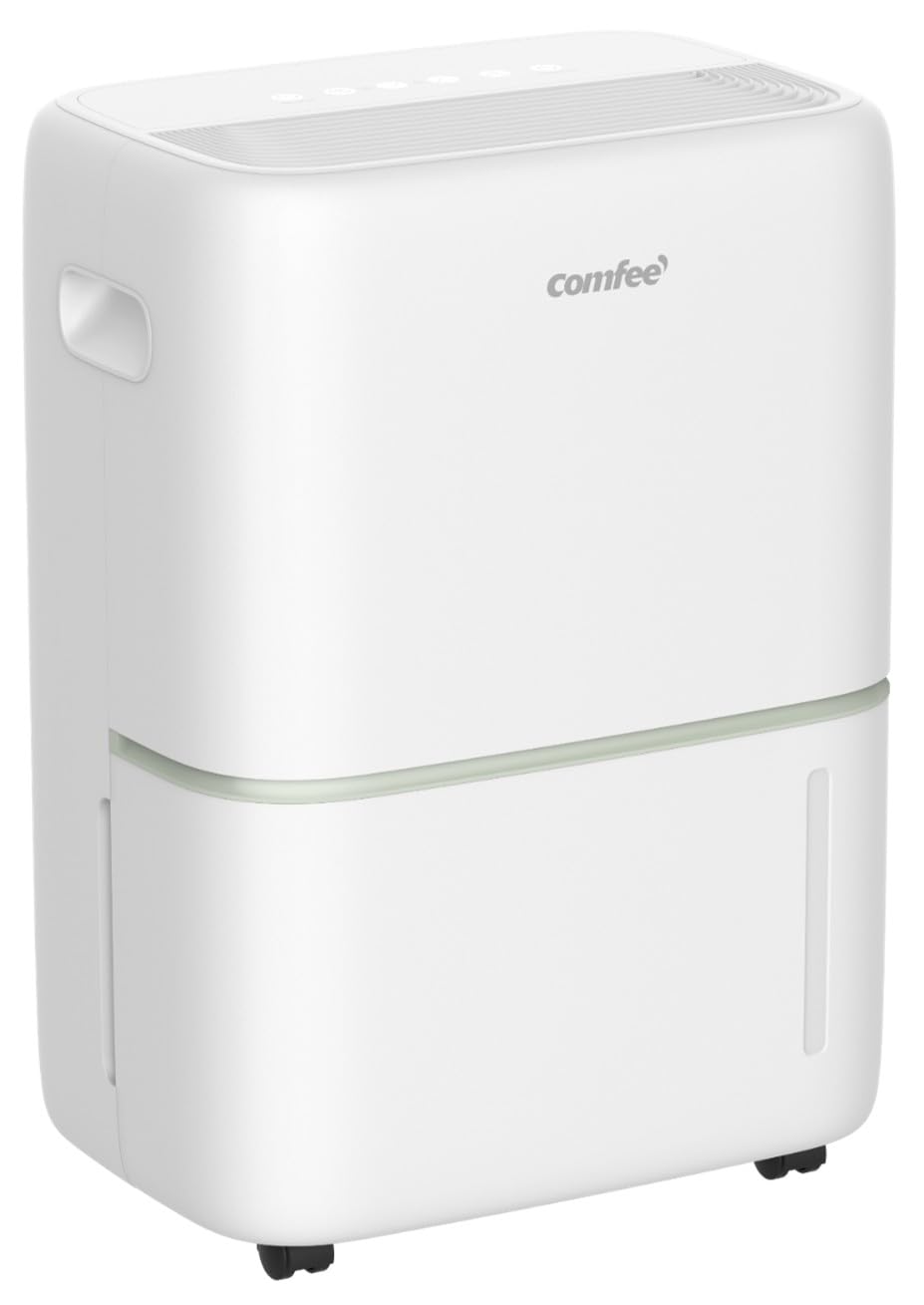 COMFEE' Deumidificatore Casa 20L/24h, Serbatoio 5L, Silenzioso 38dB, WiFi