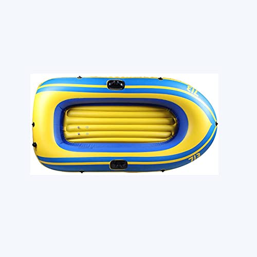Kayak, Bote Inflable con remos y Bomba, Bote Inflable, Bote Inflable para 2 Personas, 192 x 115 cm