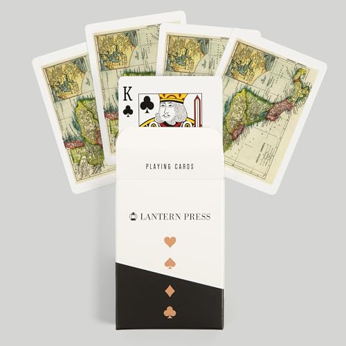 Baraja de Poker Central America 1916, 52 Cartas miniatura 6