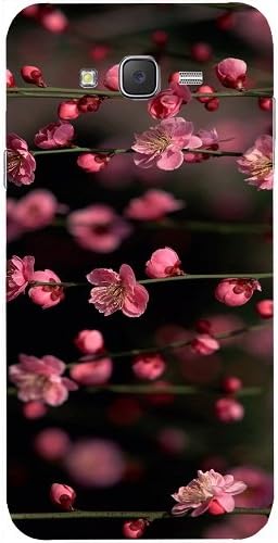 Pink Flowers Design Hard Back Case Cover for Samsung Galaxy J2