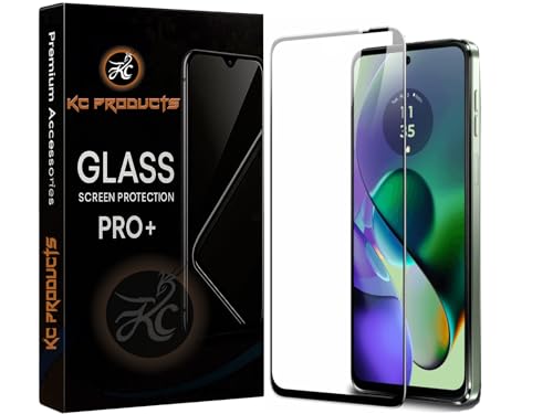 Image of Tempered Glass Screen Protector Compatible For MOTO G64 / Motorola G64 with Easy Self Installation Kit