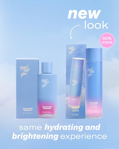 Then I Met You The Giving Essence, Vegan-Cruelty-Free Korean Skincare with 5% Niacinamide, Fermented Galactomyces, Red Algae & Berries for Brightening & Hydration, Suitable for All Skin Types, 5.07 oz - Image 3