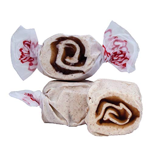 Taffy Town Saltwater Taffy- Cinnamon Roll | Gourmet Taffy| Nougat-Style Candy| Soft & Delicious| Sumer Snack Treats| Party Good Candies| 2.5lbs - image 1