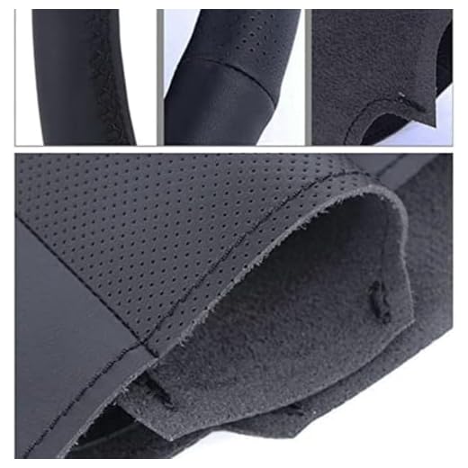 Genérico Funda para volante cosida a mano Para Mitsubishi Para Lancer Ex10 Para Lancer X Para Outlander Asx Para Colt Para Pajero Sport Para de volante de coche personalizadas Diy Negro