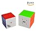 Cyclone Boys Speed Cube Set, Includes 2x2 3x3 Stickerless Magic Cube Puzzle