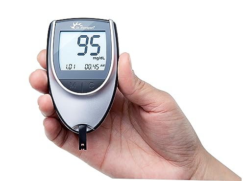 DR. MOREPEN GlucoOne Blood Glucose Monitor Model BG 03 with 25 Strips - Image 2