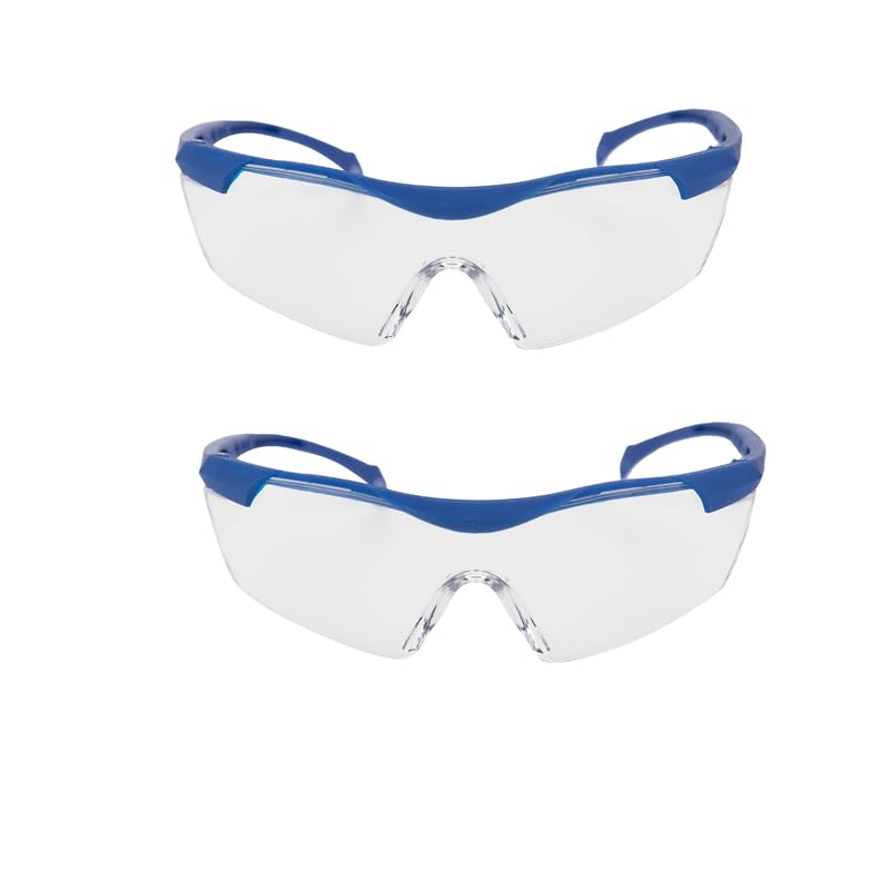 Karam ES015 Safety Goggles with ClearLens | Scratch & Impact Resistant with Lightweight Design | Safety Glasses for Multipurpose Use for Pollution, Dust, Riding & Construction Work | PACK OF 2 (B0CG5X5QXH) Amazon Price History, Amazon Price Tracker