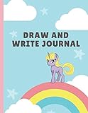 Draw and Write Journal: Primary composition notebook Grades K-2, for Kids learning to write with drawing box at the top