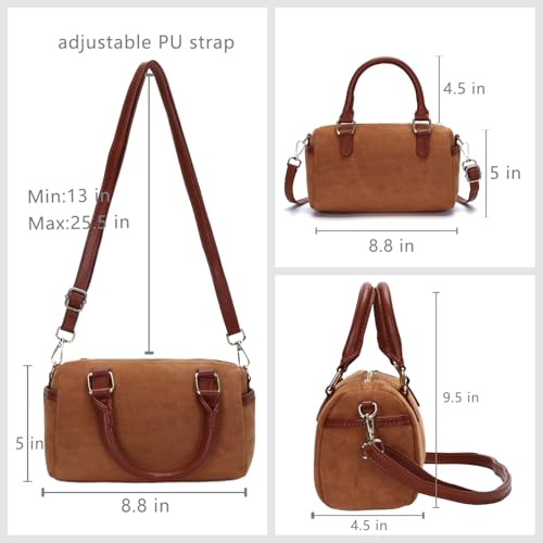 Bolso Pequeño de Ante Sintético para Mujer miniatura 4