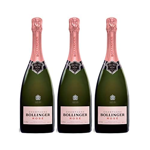 Bollinger - Champagne Brut Rosé - Cassa di 3 x 75 cl