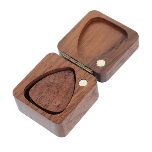 FAVOMOTO 1 Set Guitar Pick Case Guitar Picks Thick Guitar Accessories Kit Bass Picks Ukulele Pick Guitar Finger Picks Thick Guitar Picks Bass Guitar Picks Small Guitar Wood Electric Guitar