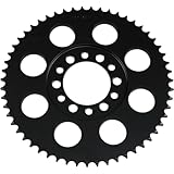 JT Sprockets JTR1842.55 55T Steel Rear Sprocket , black , 55 Tooth