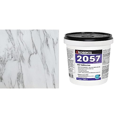 Nexus Self Adhesive 12-Inch Vinyl Floor Tiles, 20 Tiles - 12