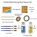 linguang Fishing Rod Repair Epoxy Resin Gule and Thread Kit Complete Set