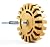 S SATC Eraser Wheel 4 Inch Decal Remover Eraser Wheel 1 Pack with Adapter Rubber Eraser Wheel for Drill Removing Decals Adhesives Pinstriping Stickers