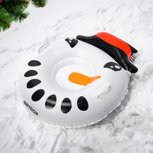 meteor Aufblasbare Schlitten Donut Schneerohr Aufblasbares Schnee Spielzeug für Erwachsene und Kinder Familienfreunde Outdoor-Aktivität An einem Ski -Hang nach Skifahren oder Snowboarden