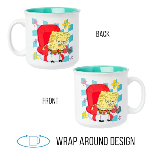 Taza de cerámica Camper SpongeBob SquarePants 20 oz miniatura 5