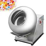 QuinteZhenTially 2-3kg/Time Chocolate Coating Polishing Machine,Adjustable Speeds Electric Candy Polishing Machine,Small Commercial Sugar Candy Coating Machine,Perfect for Food Industry