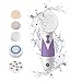 Teegan Beauty 5 IN 1 Face Cleansing Brush - For Daily Cleansing and Exfoliating - With Face Massager - Keeps Your Skin Nourished and Hydrated