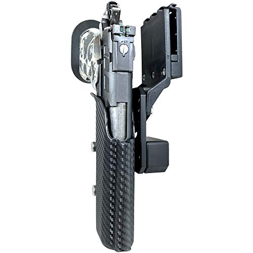 Professional Competition Holster OWB Kydex fits 2011 Full Dust Cover; IPSC, USPSA, 3-Gun
